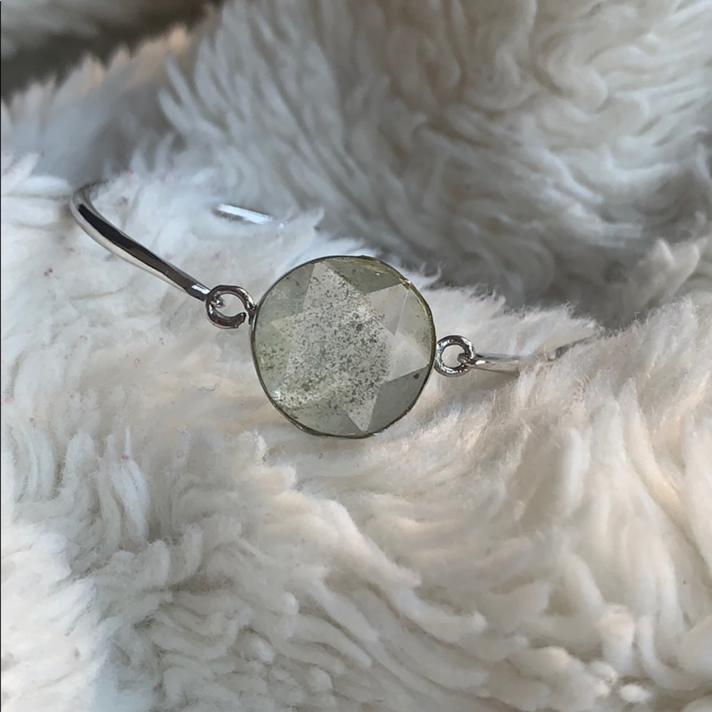 Genuine gemstone bracelet